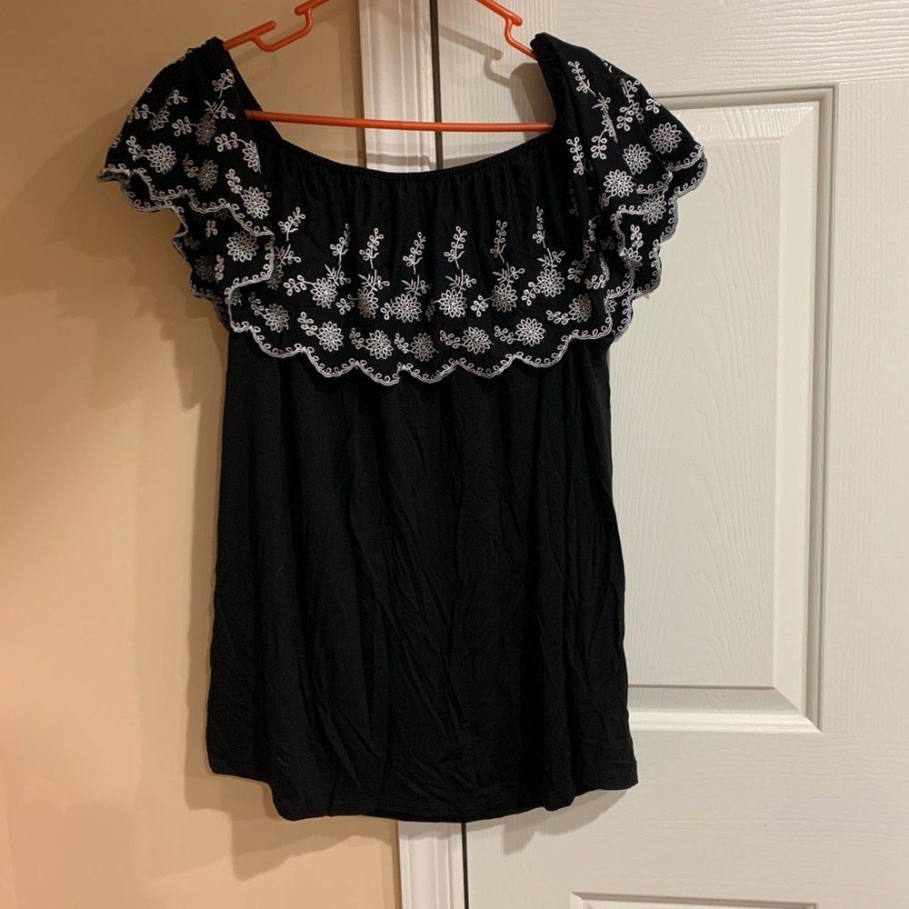 Off the shoulder top!